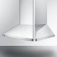 Summit SEH3624SSADA 24" Wide Wall-mounted Range Hood, ADA-compliant