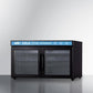 Summit SCR3502D 36" Wide Back Bar Beverage Center, Shallow Depth
