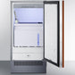 Summit BIM182IF 18" Wide Clear Icemaker (panel Not Included)