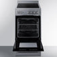 Summit REXT20SS 20" Wide Electric Smooth-top Range