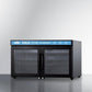 Summit SCR3502DLL 36" Wide Back Bar Beverage Center, Shallow Depth