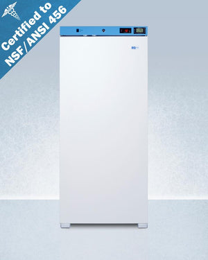 Summit ACR1011WNSF456 24" Wide Upright Medical Refrigerator, Certified To Nsf/ansi 456 Vaccine Storage Standard