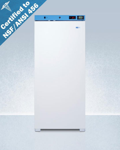 Summit ACR1011WNSF456 24" Wide Upright Medical Refrigerator, Certified To Nsf/ansi 456 Vaccine Storage Standard
