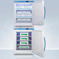 Summit ARS6PVAFZ5PVBIADASTACK 24" Wide Performance Series All-refrigerator/all-freezer Combination