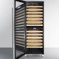 Summit SWC1966BCSSLHD 24" Wide Dual Zone Wine Cellar