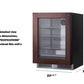 Summit SDHG2443PNRLHD 24" Wide Built-in Beverage Center (panel Not Included)