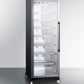 Summit SCR1401LHRI 24" Wide Mini Reach-in Beverage Center With Dolly