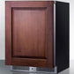 Summit SDHR2444PNR 24" Wide Built-in All-refrigerator (panel Not Included)