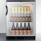 Summit SCR600BGLDTPUB 24" Wide Craft Beer Pub Cellar