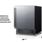 Summit FF27BSSCAS 27" Wide Mobile All-refrigerator