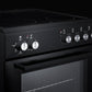 Summit REXT24BL 24" Wide Electric Smooth-top Range