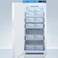 Summit ACR1011WNSF456LHD 24" Wide Upright Medical Refrigerator, Certified To Nsf/ansi 456 Vaccine Storage Standard