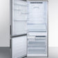 Summit FFBF279SSXLHD 28" Wide Bottom Freezer Refrigerator