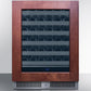 Summit SDHW2442PNR 24" Wide Built-in Wine Cellar (panel Not Included)