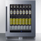 Summit SDHG2443LHD 24" Wide Built-in Beverage Center