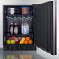 Summit FF708BLSSIFADA 24" Wide All-refrigerator, ADA Compliant (panel Not Included)