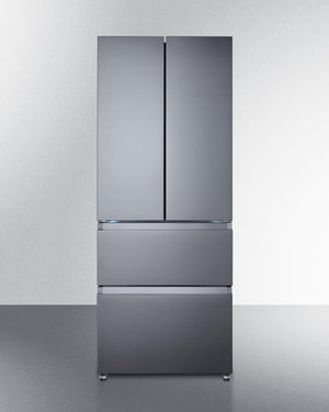Summit FDRD152PL 27.5" Wide French Door Refrigerator-freezer