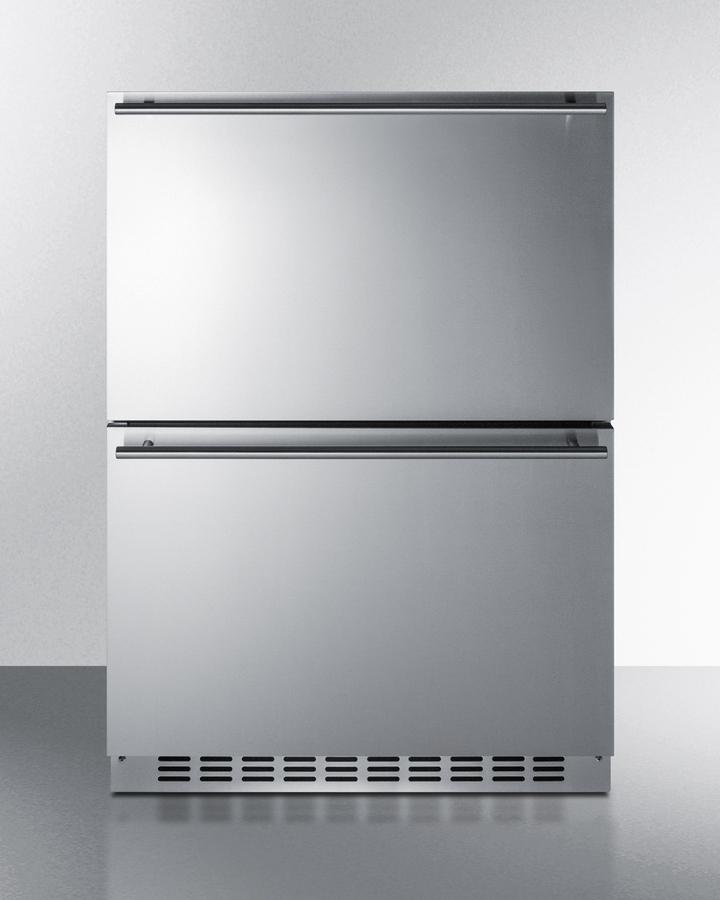 Summit SPRF34D7 24" Wide 2-drawer Refrigerator-freezer