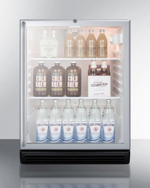 Summit SCR600BGLSHADA 24" Wide Beverage Center, ADA Compliant