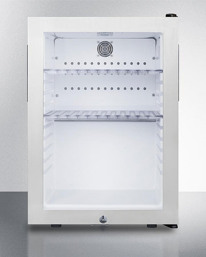 Summit MB27GST 16" Wide Compact Minibar