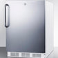 Summit CT66LWSSTBADA 24" Wide Refrigerator-freezer, ADA Compliant