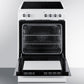 Summit REXT24W 24" Wide Electric Smooth-top Range