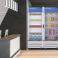 Summit SCRR261GLH 30" Wide Commercial Beverage Refrigerator