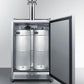 Summit SBC695OSTRIPLE 24" Wide Built-in Outdoor Kegerator