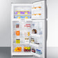 Summit CTR18PLLLF2 30" Wide Top Freezer Refrigerator