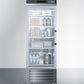 Summit SCR23SSGLH 23 CU.FT. Reach-in Refrigerator