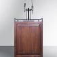 Summit SBC682PNRCMTWIN 24" Wide Built-in Cold Brew/nitro Coffee Kegerator (panel Not Included)