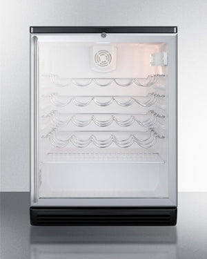 Summit SWC6GBLSH 24" Wide Wine Cellar