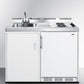 Summit C48ELPUMPMB 48" Wide Mobile All-in-one Kitchenette, No Plumbing Needed