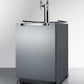 Summit SBC695OSNCFTWIN 24" Wide Built-in Outdoor Nitro-infused Coffee Kegerator