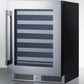 Summit SDHW2442LHD 24" Wide Built-in Wine Cellar