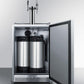 Summit SBC695OSCMTWIN 24" Wide Built-in Outdoor Cold Brew/nitro-infused Coffee Kegerator