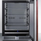 Summit SDHR2444PNR 24" Wide Built-in All-refrigerator (panel Not Included)