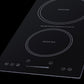 Summit SINCH230V2B 12" Wide 208-240v 2-zone Induction Cooktop With Safety Shutoff