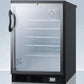 Summit SCR600BGLNZ 24" Wide All-refrigerator