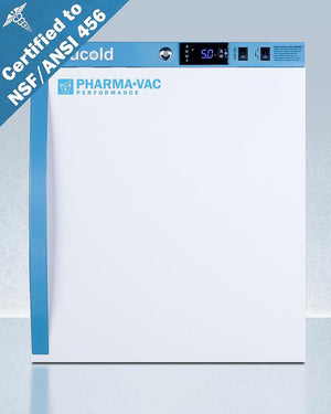Summit ARS2PV456 2 CU.FT. Compact Vaccine Refrigerator, Certified To Nsf/ansi 456 Vaccine Storage Standard