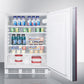 Summit FF7LWBIIFADA 24" Wide Built-in All-refrigerator, ADA Compliant (panel Not Included)