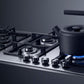 Summit GCJ536SSTK 34" Wide 5-burner Gas Cooktop In Stainless Steel