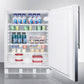 Summit FF7LWBISSHVADA 24" Wide Built-in All-refrigerator, ADA Compliant