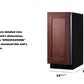 Summit ASDS1523IF 15" Wide Built-in All-refrigerator, ADA Compliant