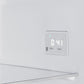 Summit FFBF151W 28" Wide Bottom Mount Refrigerator-freezer