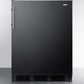 Summit FF63BKADA 24" Wide All-refrigerator, ADA Compliant