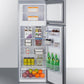 Summit CP978PL 22" Wide Top-mount Refrigerator-freezer