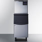 Summit BIM352KBIN 350 Lb. Commercial Ice Machine With Stainless Steel Bin