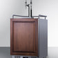 Summit SBC682PNRNCFTWIN 24" Wide Built-in Nitro Coffee Kegerator (panel Not Included)