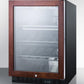 Summit SCR610BLCHPNR 24" Wide Single Zone Built-in Commercial Wine Cellar